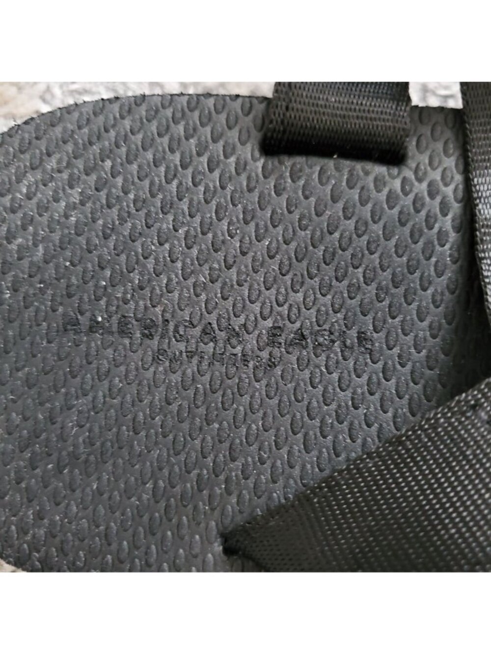 AMERICAN EAGLE OUTFITTERS Unisex Black Back Ankle Strap Sandals Size 9 NWOT - Picture 11 of 11